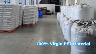 100% Bahan Baku PET Perawan | Bahan Kemasan Food Grade dengan Sertifikasi FSSC22000