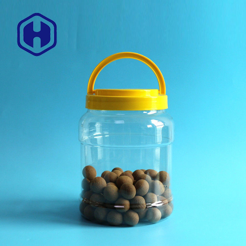 Permen Acar Mulut Lebar Stoples Plastik Besar Dengan Tutup 80.5oz Bpa Free Food Grade