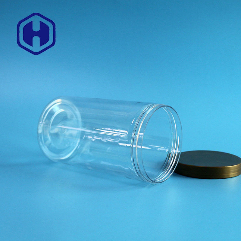 Massal 750ml T Shirt Silinder Mainan Toples Penyimpanan Plastik Untuk Kemasan Makanan