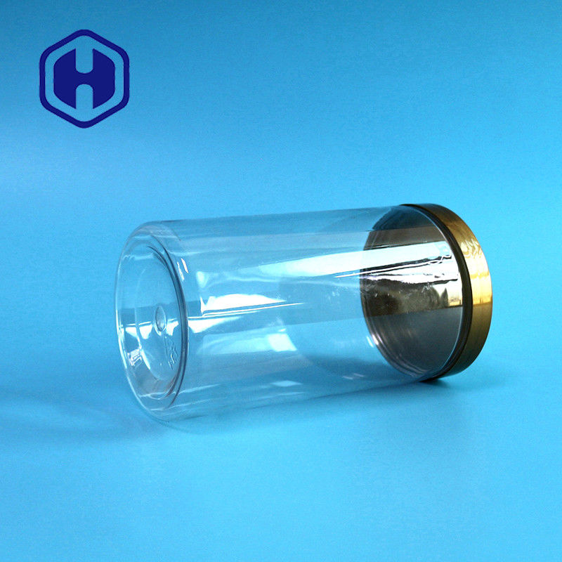 Massal 750ml T Shirt Silinder Mainan Toples Penyimpanan Plastik Untuk Kemasan Makanan