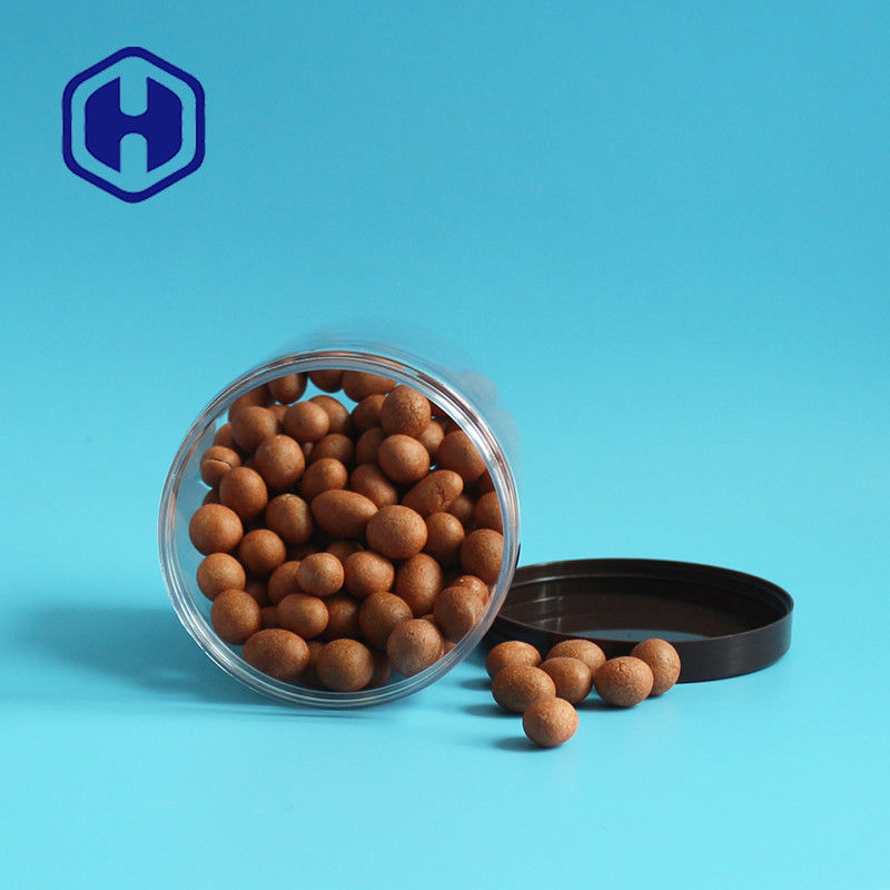 710ml 24oz Leak Proof Plastic Packaging Jar Wide Mouth Peanuts Popcorn Food Storage