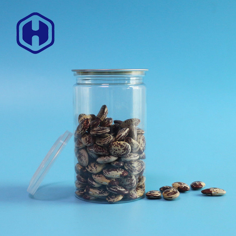 410ml 211 # Mudah Terbuka Kosong Plastik Pet Can Untuk Makanan Anti Bocor