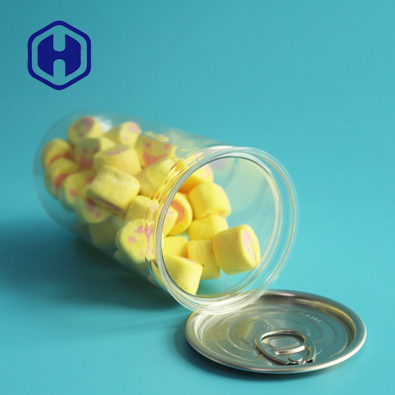 Bpa Free Empty 418ml PET Can Full Open End Slim Untuk Pengalengan Makanan