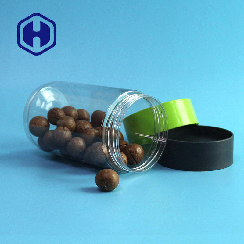 438ml 998ml Toples Plastik Bulat 168mm Tinggi Menyesuaikan Warna