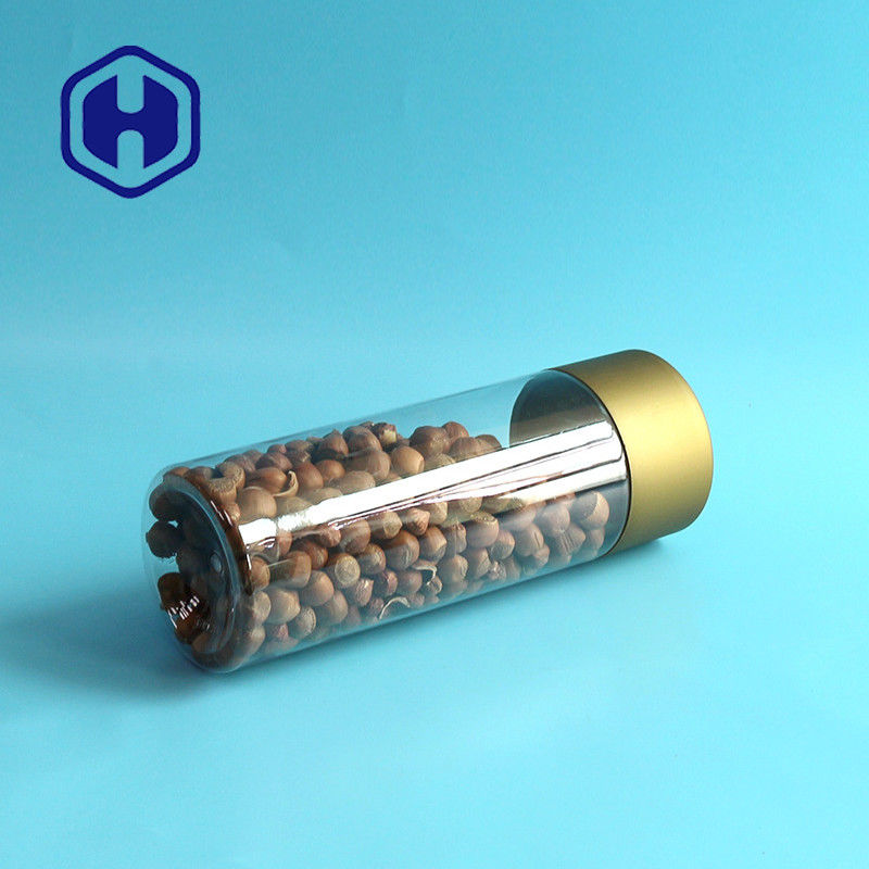 Bpa Free Round Long Lid Plastic Packaging Jar Containers For Dry Fruis Popcorn 1136ml