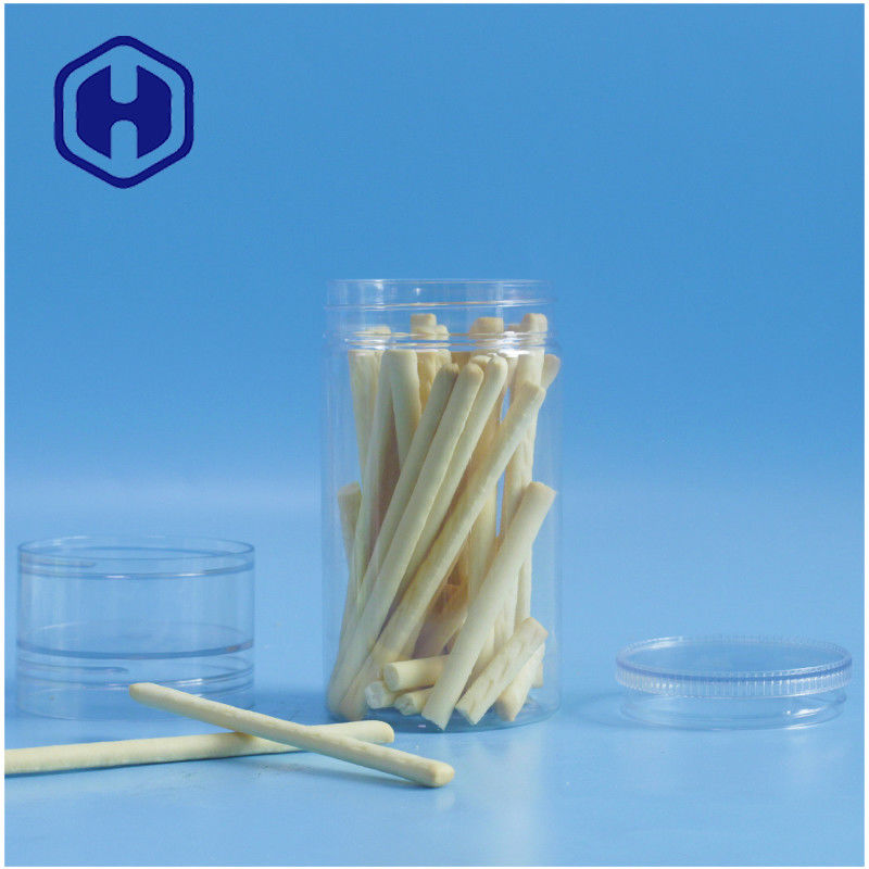 10.9oz Guci Mason Plastik Sekrup Premium 2 In 1 Biskuit Makanan Bayi Kemasan Selai Cokelat