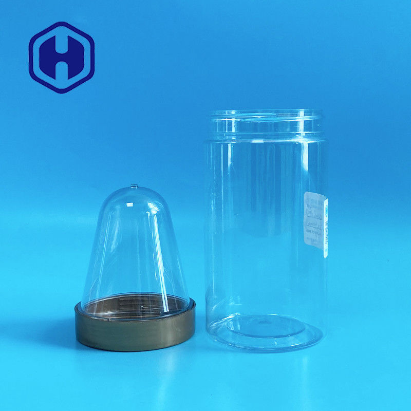 350ml Wide Mouth PET Jar Preform Neck 72mm 40g Custom Size Screw Cover