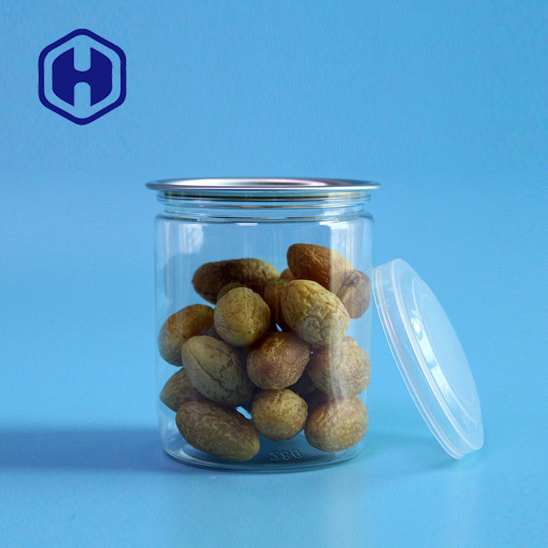 Kaleng PET kelas makanan dengan ujung terbuka yang mudah untuk kemasan minuman dan makanan