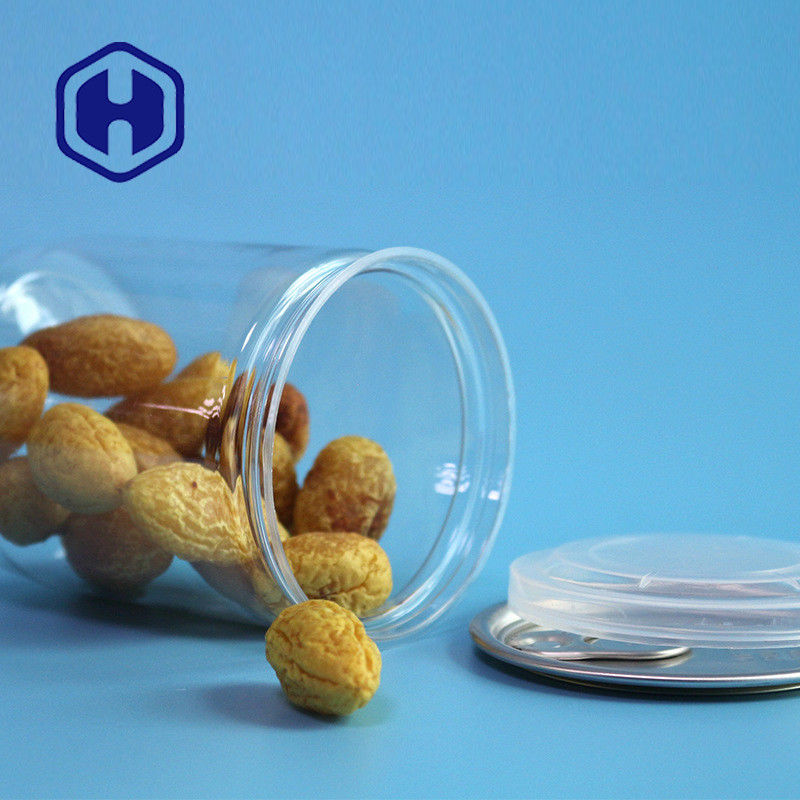 Kaleng PET kelas makanan dengan ujung terbuka yang mudah untuk kemasan minuman dan makanan