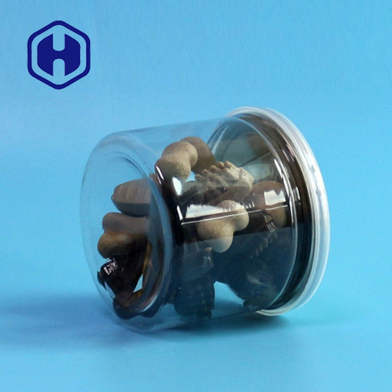 Plastik PET transparan bisa dengan ujung terbuka mudah untuk saus makanan kering dan rempah-rempah