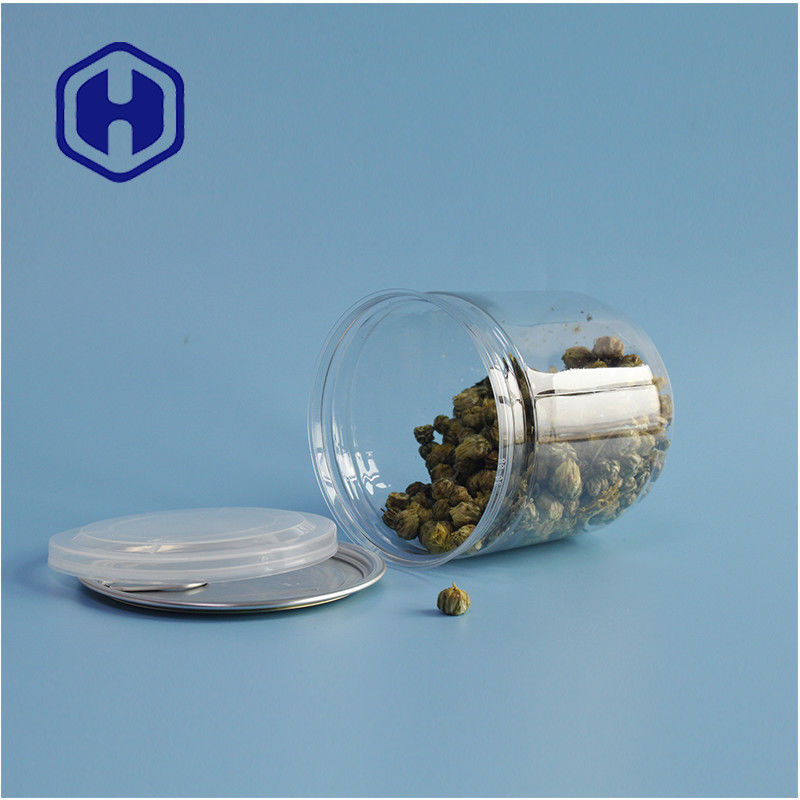 Pengemasan Supermarket Kapasitas plastik PET yang kedap udara dengan tutup mudah dibuka