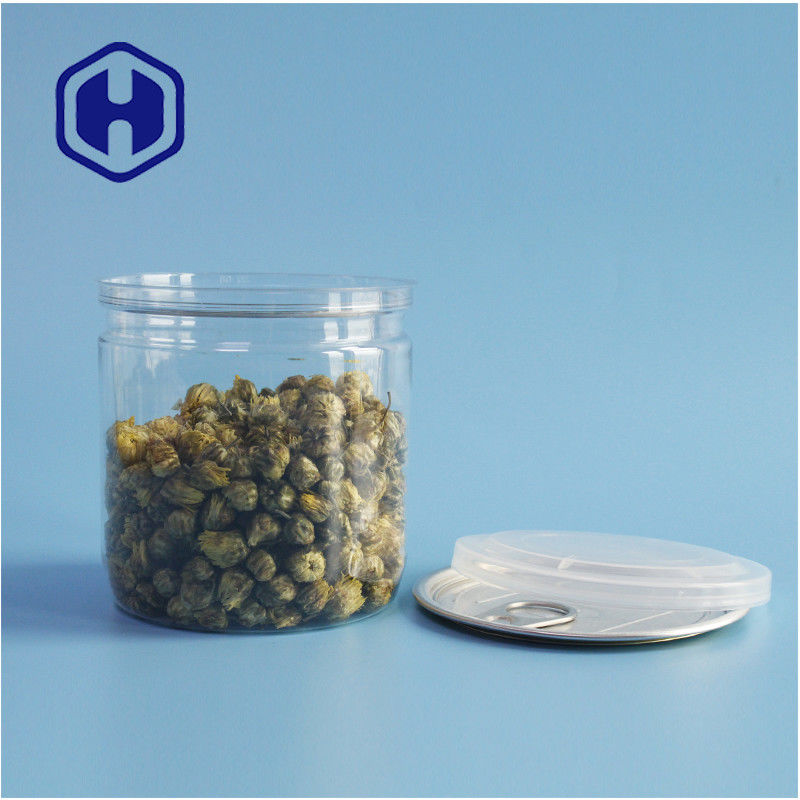 Pengemasan Supermarket Kapasitas plastik PET yang kedap udara dengan tutup mudah dibuka