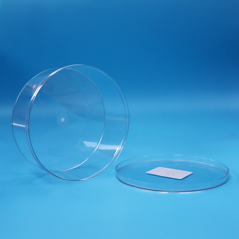 PET Wide Mouth Round PET Transparent Food Dried Food Storage Containers Clear Lids