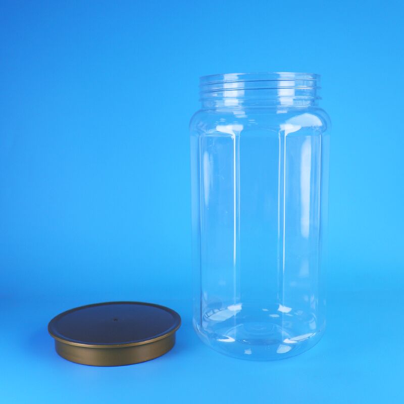 Solusi Kemasan Makanan Penutup Baik PET Plastik Storage Jar Desain Khusus Untuk Makanan