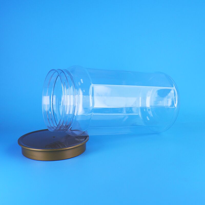 Solusi Kemasan Makanan Penutup Baik PET Plastik Storage Jar Desain Khusus Untuk Makanan