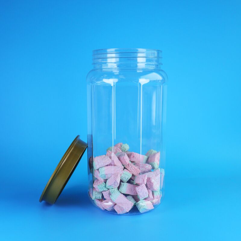 BPA Free Airtight PET Plastic Storage Jar with Custom Design for Baby Food and Snacks