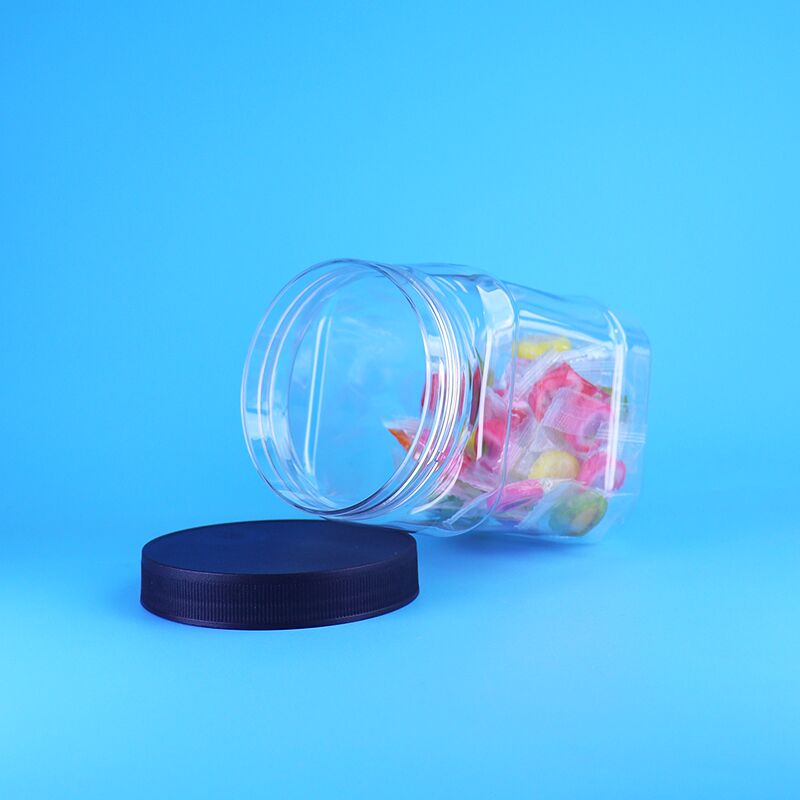 Toples PET Bebas BPA Desain Kustom Anti Bocor untuk Penyimpanan Makanan dan Kemasan Plastik