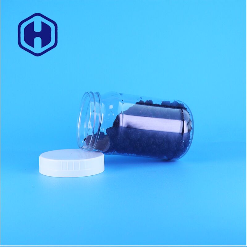 Premium Food Grade Storage Clear PET Jar Untuk Sauce Snacks Manisan Aman Bergaya Fungsional