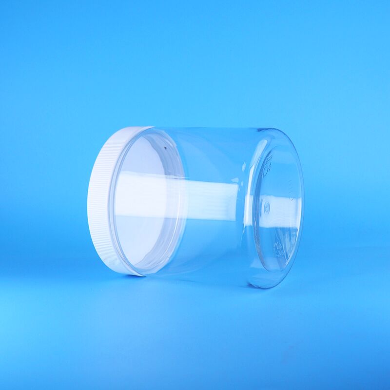 Premium Clear PET Plastic Jars For Candy Food Packaging Food Grade Safe Stylish