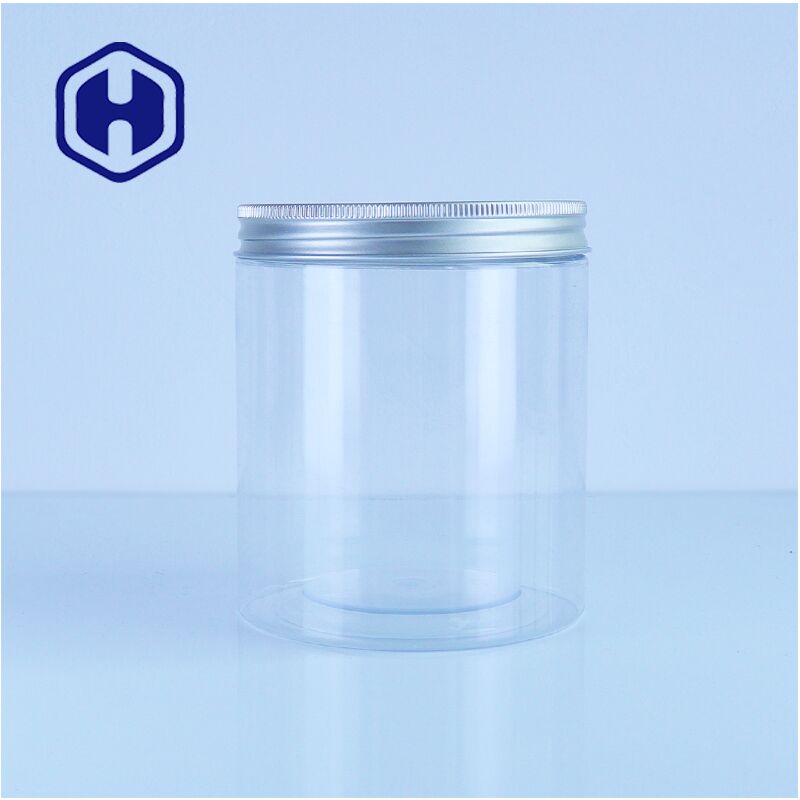 Screw Cap Clear Jar Food Grade Storage Untuk Cokelat Digigit Potongan Kue Potongan Permen