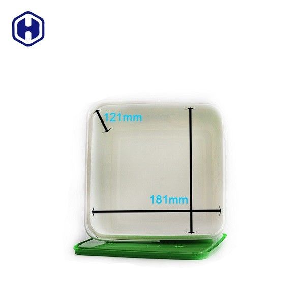 3000 ML IML Bak Anti Bocor Kemasan Kue Kustom L19.5 * W19.5 * H12.5 CM