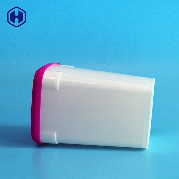 23oz Wadah Plastik IML Dengan Logo Pencetakan Tutup Berwarna