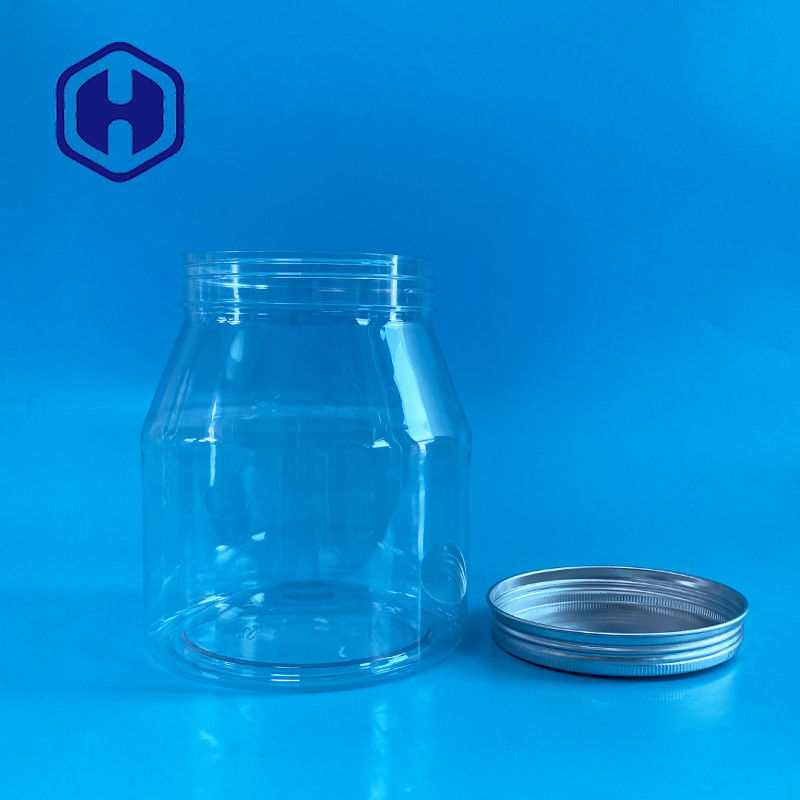 900ml 30oz Stoples Plastik Bening Kosong Untuk Konjac Jelly Gummy Cat Dog Snacks Crackers