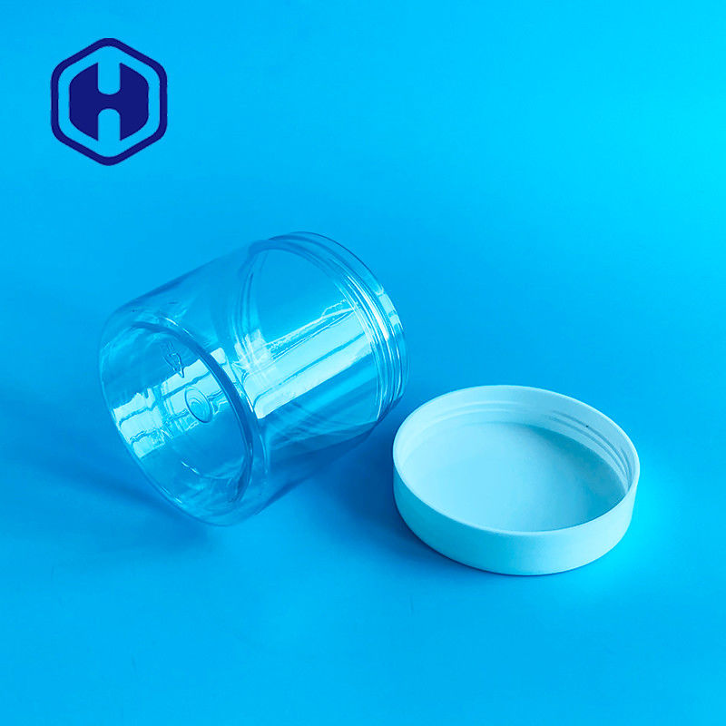 180ml 6oz Jars Kosmetik Plastik Bening Penyimpanan Krim Perawatan Kulit Masker Wajah Gel Scrub