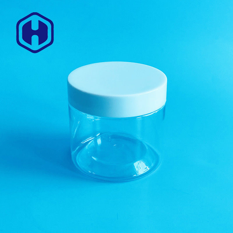 180ml 6oz Jars Kosmetik Plastik Bening Penyimpanan Krim Perawatan Kulit Masker Wajah Gel Scrub