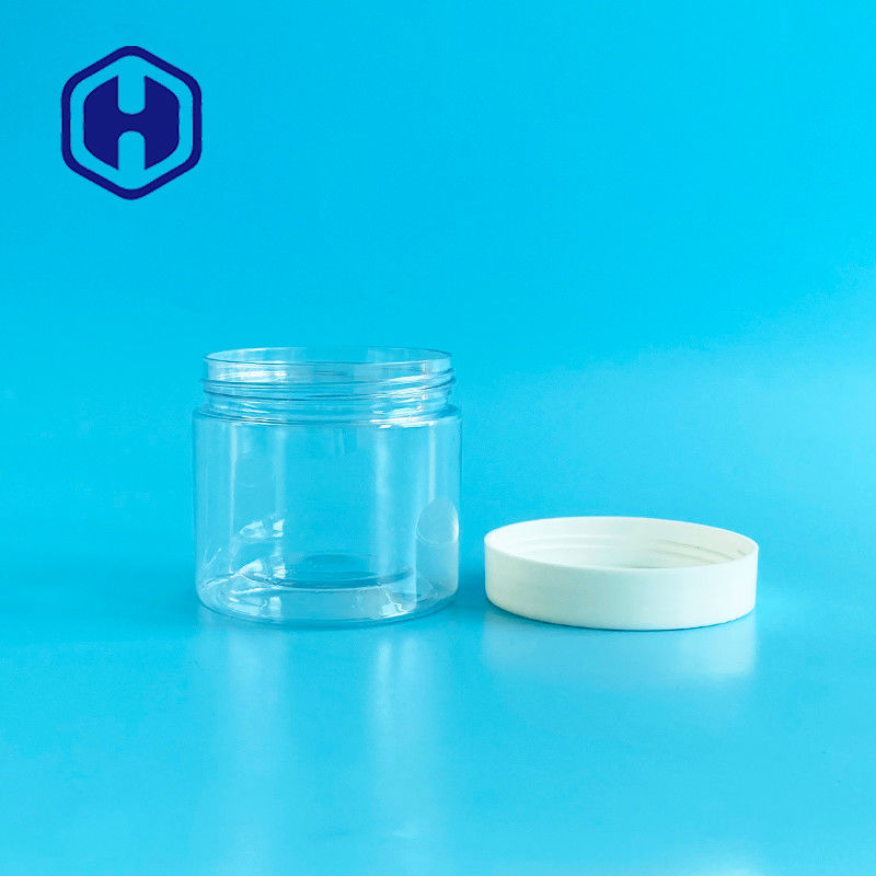 180ml 6oz Jars Kosmetik Plastik Bening Penyimpanan Krim Perawatan Kulit Masker Wajah Gel Scrub