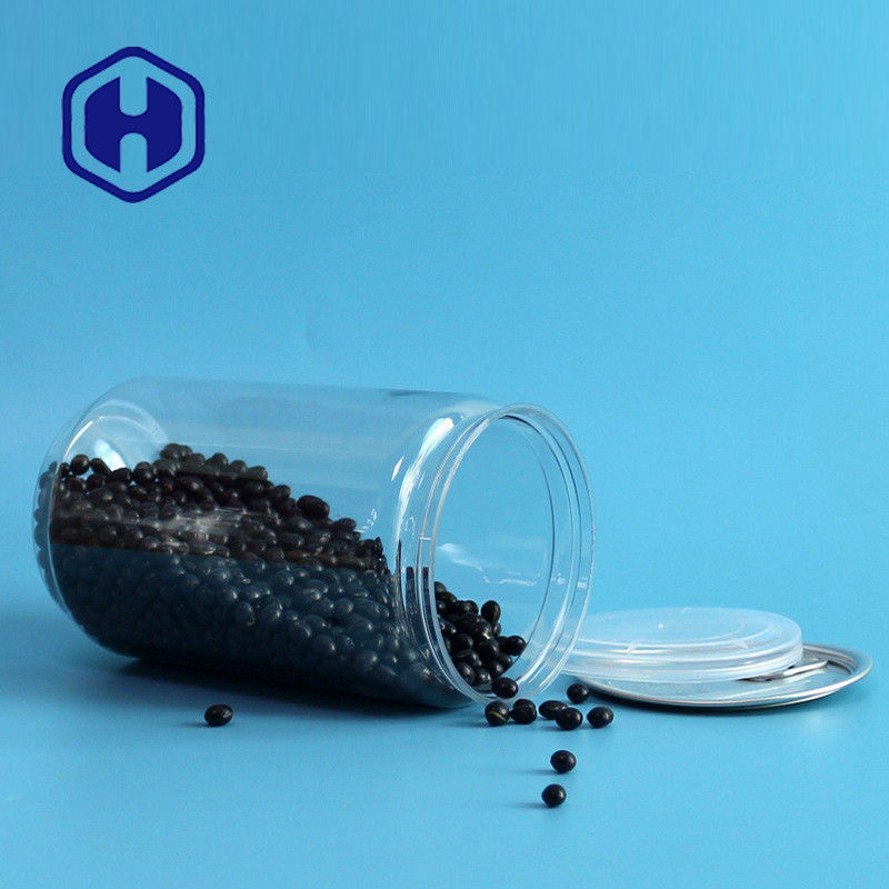 30.7oz 900ml Kaleng Plastik Bening Lurus 307# Kacang Mentah Organik Kacang Popcorn