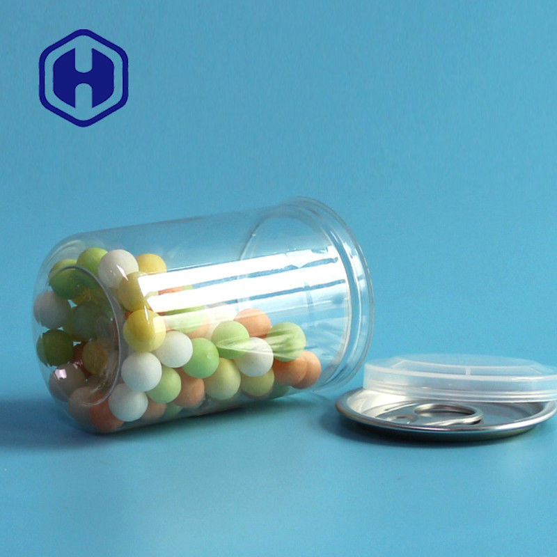 80g Kaleng Plastik PET Untuk Teh Manis Cokelat Makanan Bayi 165ml 5.6oz 202# Ujung Terbuka Mudah