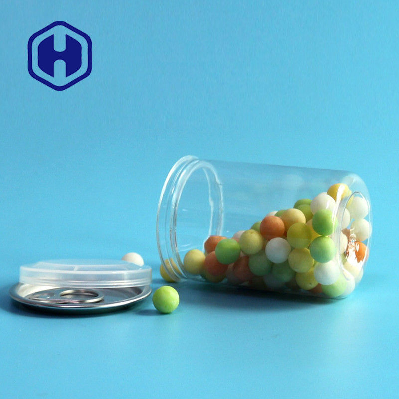 80g Kaleng Plastik PET Untuk Teh Manis Cokelat Makanan Bayi 165ml 5.6oz 202# Ujung Terbuka Mudah