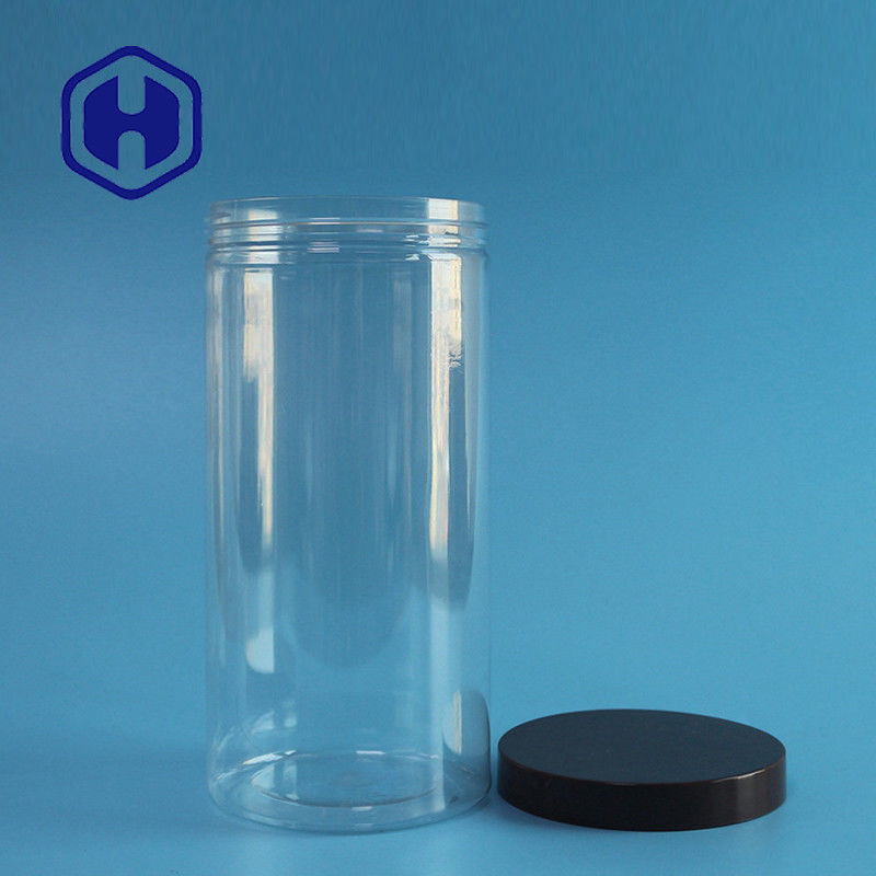 750ml Gelas Plastik Anti Bocor Sisi Lurus Jelas Kemasan Kumparan Kawat Panjang PET Mulut Lebar