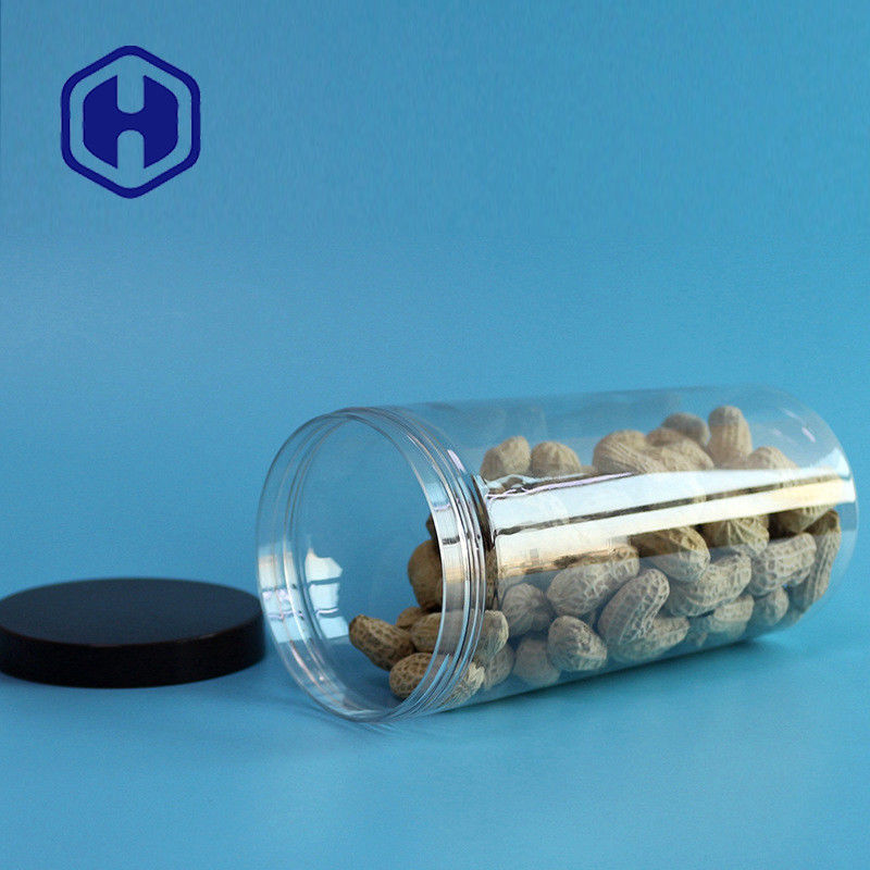 750ml Gelas Plastik Anti Bocor Sisi Lurus Jelas Kemasan Kumparan Kawat Panjang PET Mulut Lebar