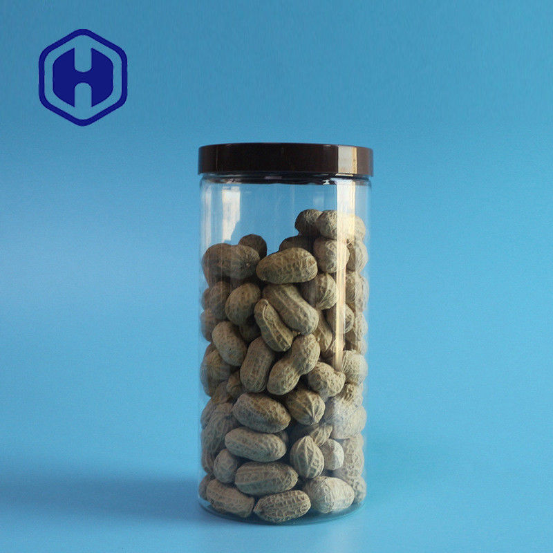 750ml Gelas Plastik Anti Bocor Sisi Lurus Jelas Kemasan Kumparan Kawat Panjang PET Mulut Lebar