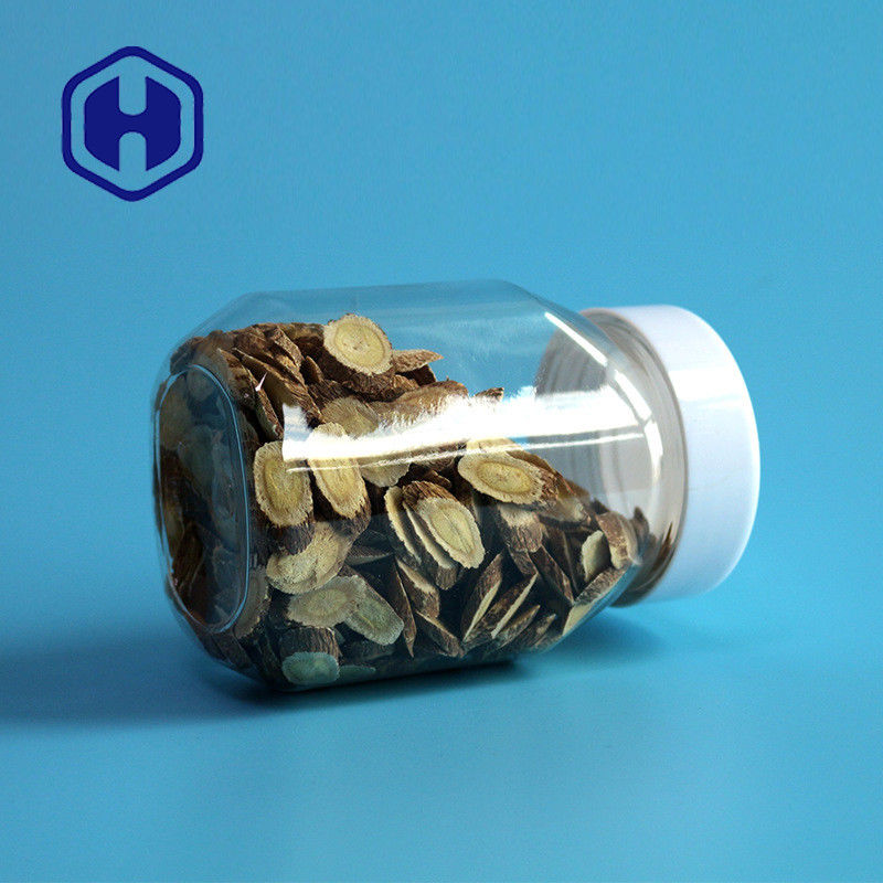 Toples Selai Kacang Plastik 390ml 13oz Nontoxic Warna Transparan