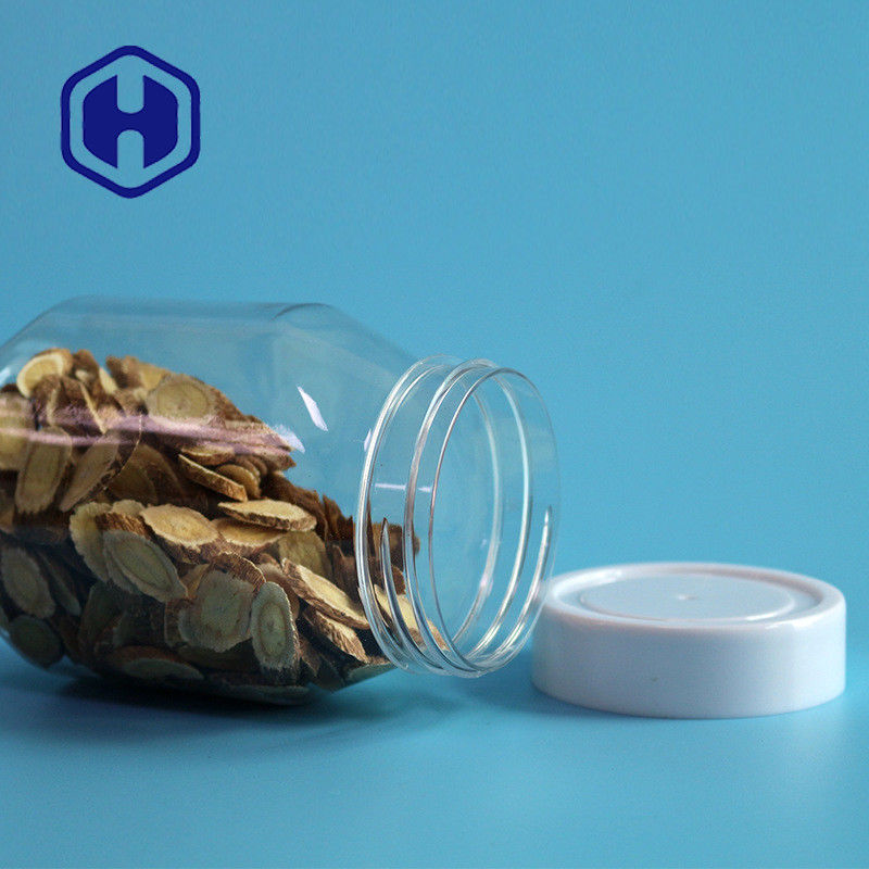 Toples Selai Kacang Plastik 390ml 13oz Nontoxic Warna Transparan