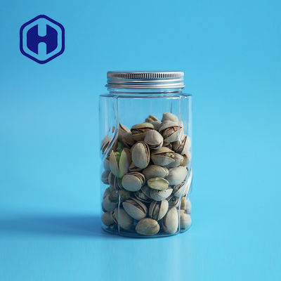 116mm Tinggi Botol Kemasan Plastik Kosong 360ml Tutup Sekrup Aluminium Bulat