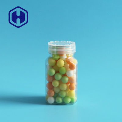 Botol Kemasan Plastik Mini 100ml Untuk Kacang Coklat, Permen Granule, Kotak Kecil