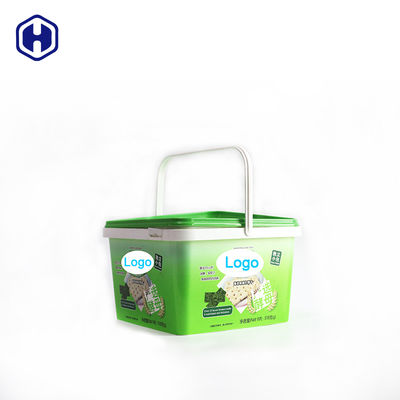 IML tahan lama Kontainer Plastik Kapal penyimpanan makanan polimer cetak