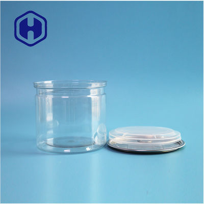 401# Kaleng silinder PET tahan air tahan lama untuk makanan ringan Bumbu kacang kemasan