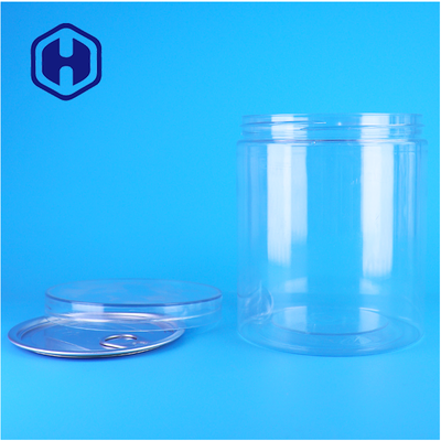 Sertifikasi Disesuaikan Food Grade Clear Plastic PET Food Packaging Butter Yogurt Jar