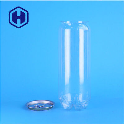 OEM ODM Botol Minuman Teh PET Bening Dengan Tutup Tarik Aluminium Pabrik Wadah Minuman Food Grade