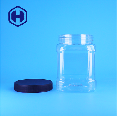Toples PET Kustom dengan Panel Label Tersembunyi