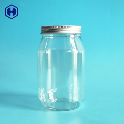 Kemasan Selai Plastik Mason Jar 630ML 31OZ 70mm Kedap Udara