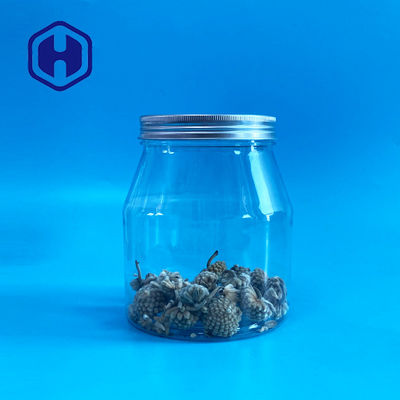 900ml 30oz Stoples Plastik Bening Kosong Untuk Konjac Jelly Gummy Cat Dog Snacks Crackers