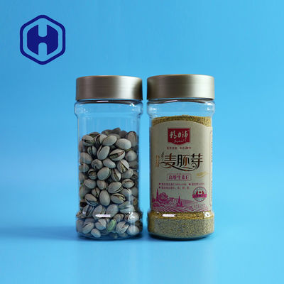 1000ml 34oz Makanan Kosong Stoples Plastik Bening Dan Tutup Atas Sekrup